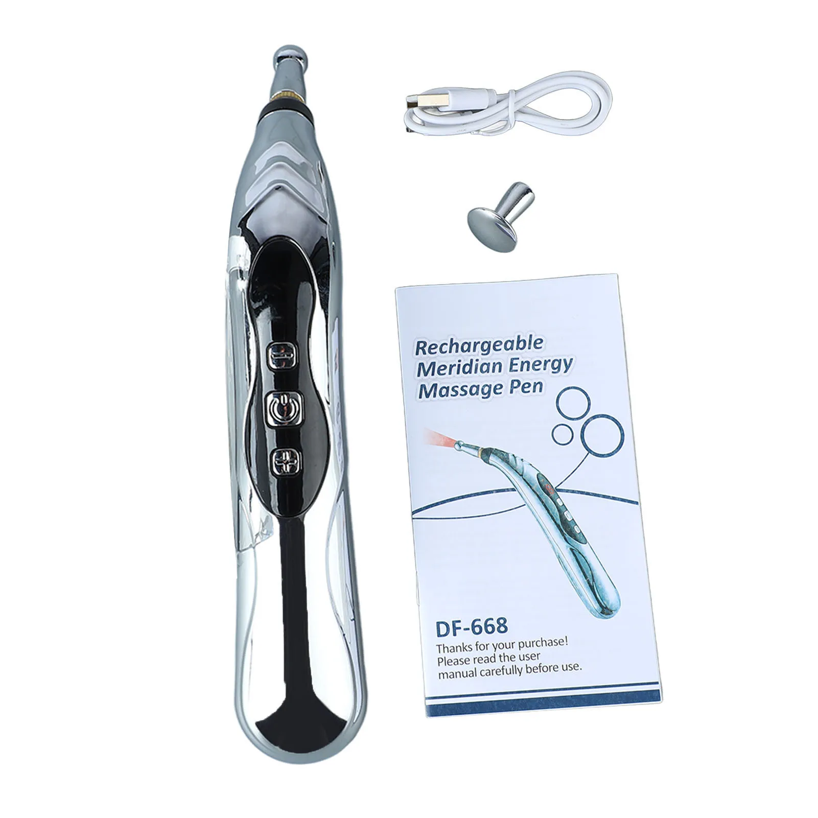 Electric Pulse Massage Pen – TENS Acupressure Point Pain Relief Device - color options