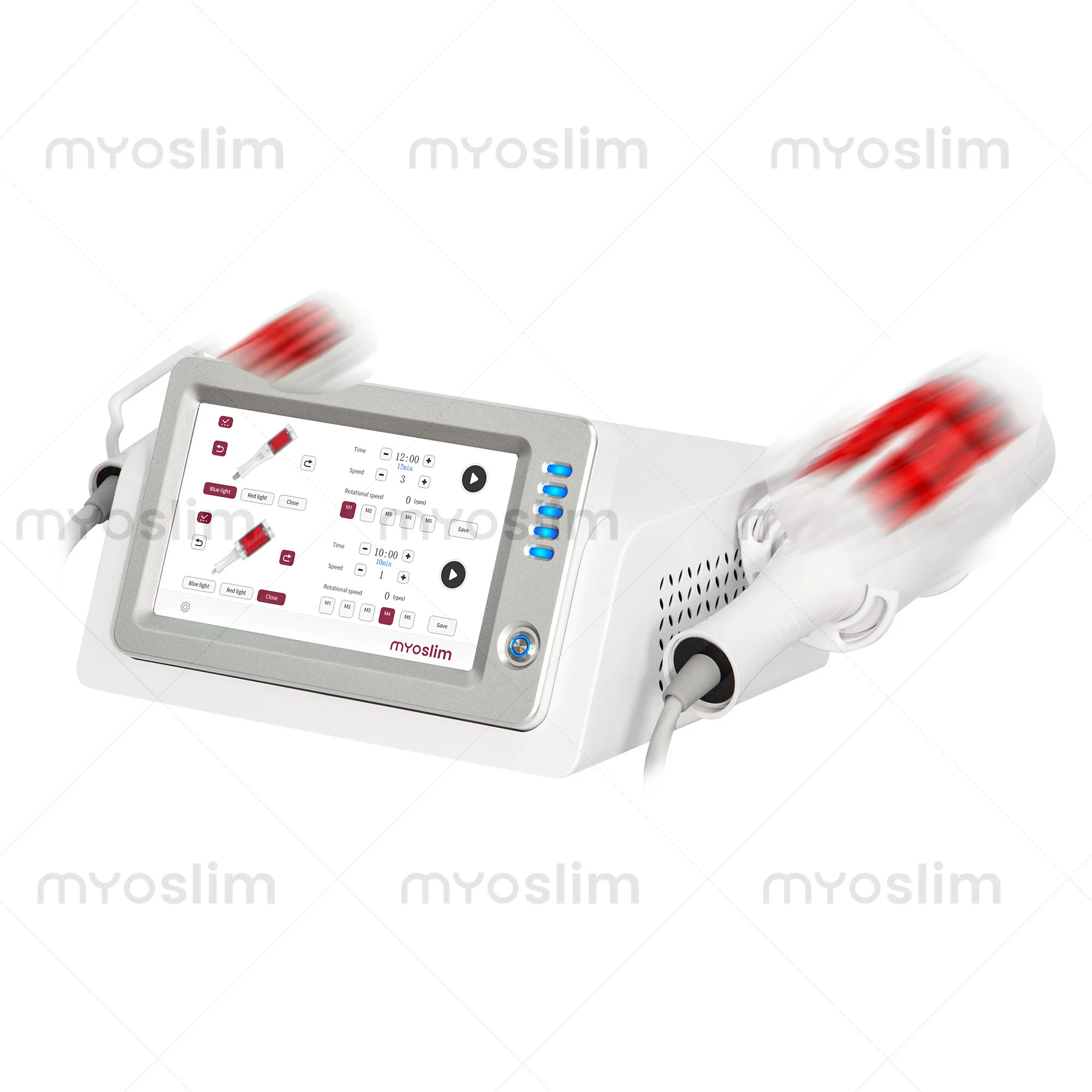 Professional 360° Roller Body Massage Machine – Deep Tissue & Circulation - in use