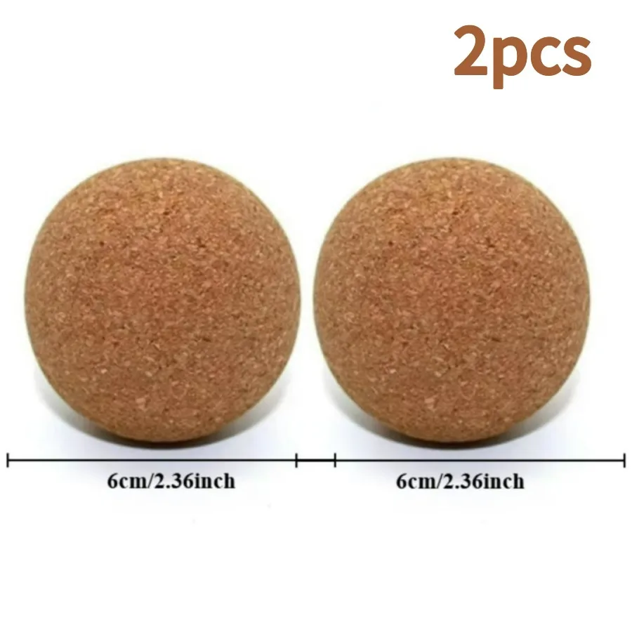 Cork Massage Balls 2-Pack – Trigger Point Release for Back & Shoulders - packaging