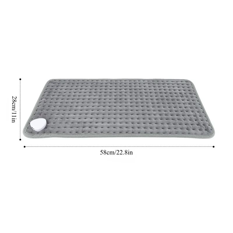 Electric Heating Pad 30×60cm – Fast-Heat Pad for Back & Shoulders - color options
