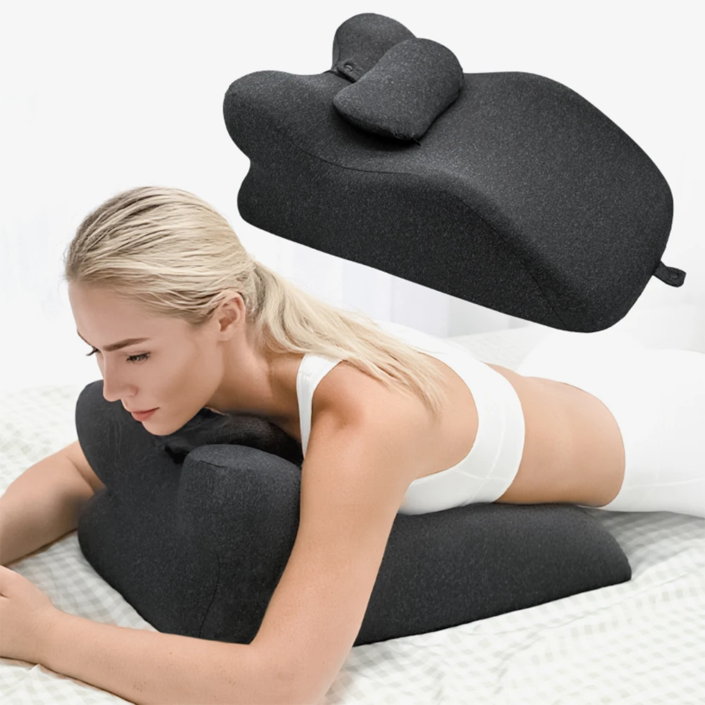 Memory Foam Wedge Pillow 60x36x21cm – Acid Reflux, Back Pain & Post-Surgery