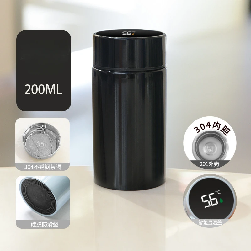 Smart Thermos Flask 200ml – Vacuum Cup with LED Temperature Display - view 11