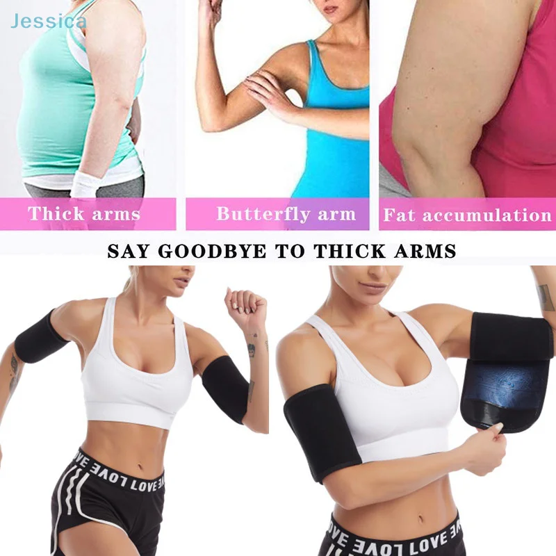 Neoprene Sauna Arm Bands (2pcs) – Warmth & Compression Sleeves for Training - size and dimensions