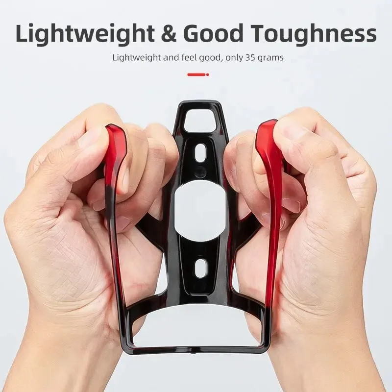 Lightweight Bicycle Bottle Cage – MTB & Road Bike Water Bottle Holder - alternate view