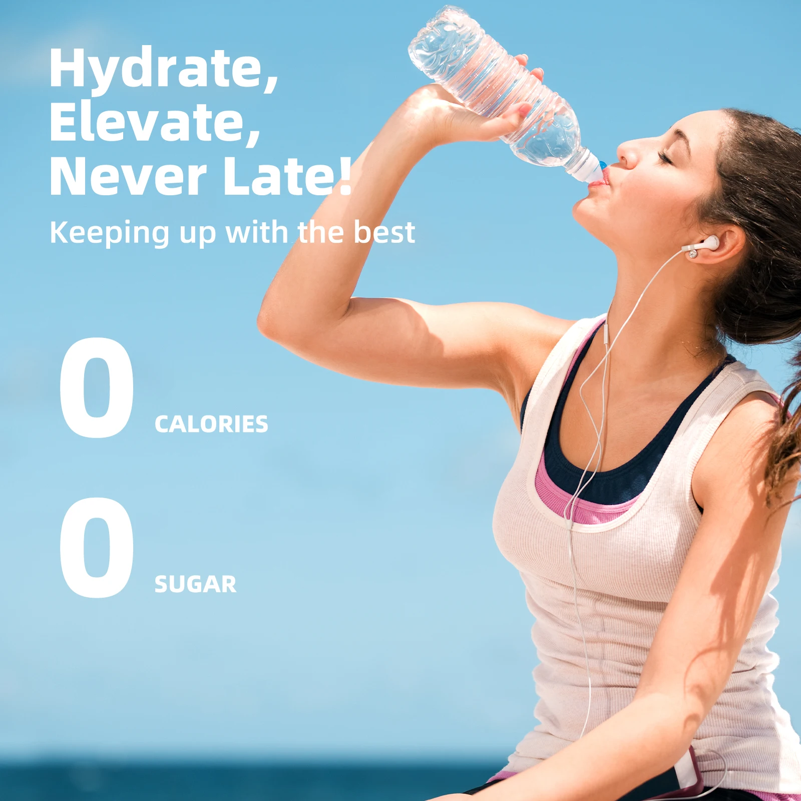 Sugar-Free Electrolyte Powder – Zero-Calorie Hydration Sticks for Endurance - color options