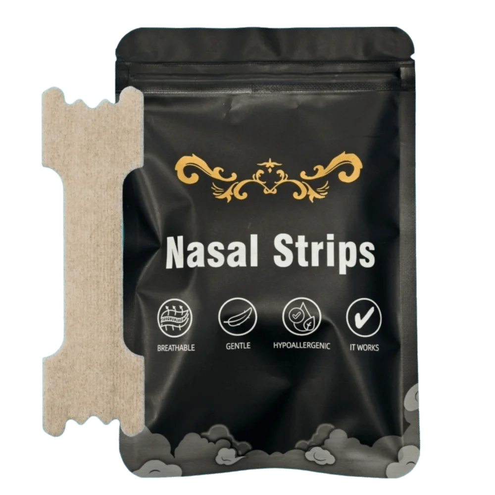 Nasal Strips, 30 Pack - Drug-Free Nose Strips for Congestion & Snoring