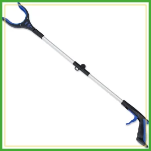34" Extra Long Reacher Grabber – Foldable Rotating Jaw Reaching Aid