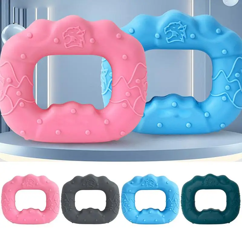 Silicone Finger Trainer – Grip & Finger Strength Exerciser - close-up detail