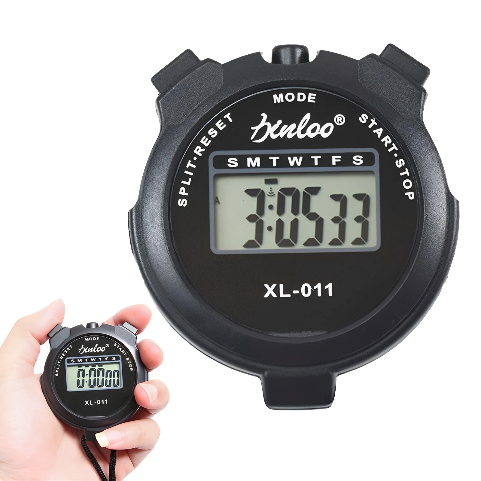 Digital Sports Stopwatch – Interval & Countdown Timer for Training