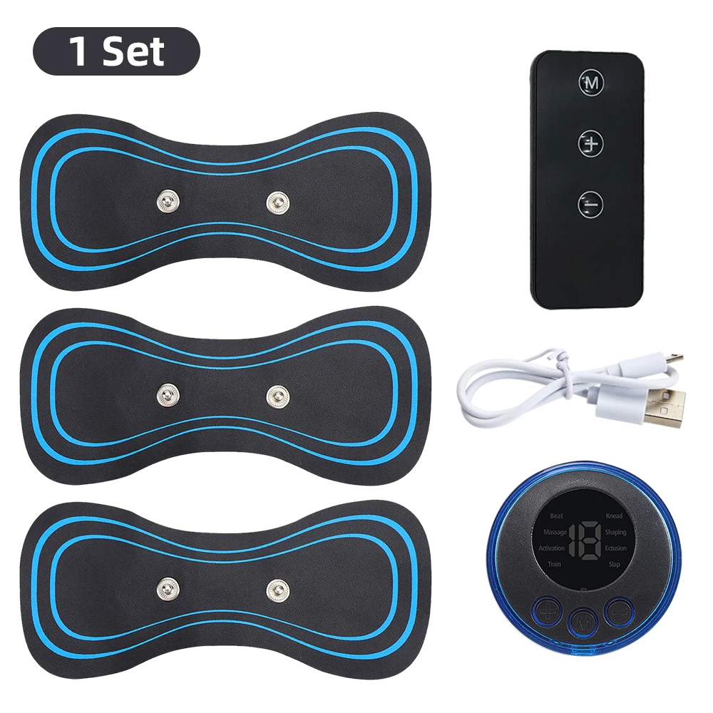 Electric Neck Massager – EMS Muscle Stimulator for Neck & Shoulders - side view