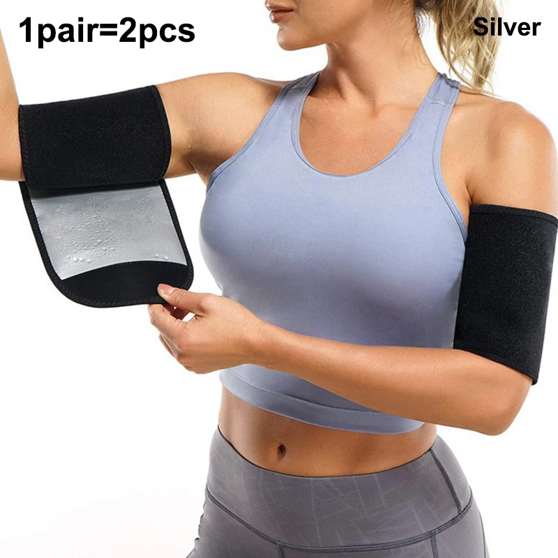 Neoprene Sauna Arm Bands (2pcs) – Warmth & Compression Sleeves for Training - packaging