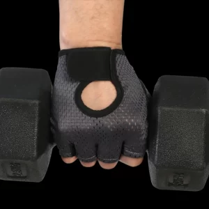 Ice Silk Half-Finger Gloves – Breathable Summer Cycling Mitts