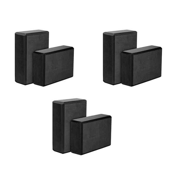 Yoga Blocks 2 Pack 23X15X7.6Cm High Density EVA Foam Block Exercise - detail view