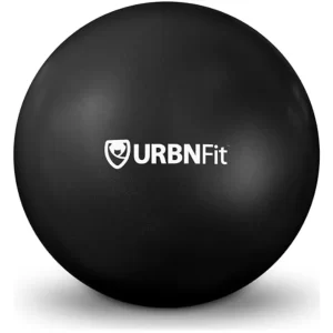 Mini Exercise Ball 9in – Anti-Burst Pilates & Stability Ball, Black
