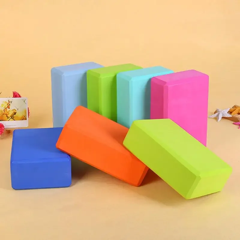 2 1PCS EVA Gym Blocks Foam Brick Training Exercise Fitness Equipment - in use