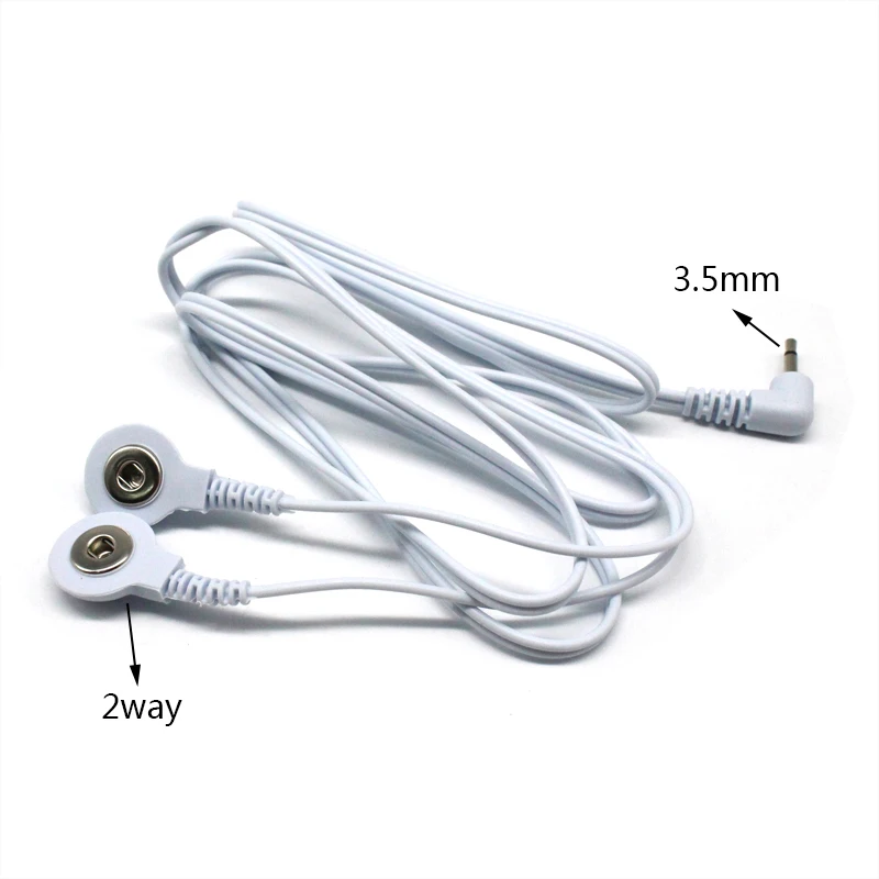 TENS Electrode Lead Wires – Replacement Jack Cables for EMS Units - view 11