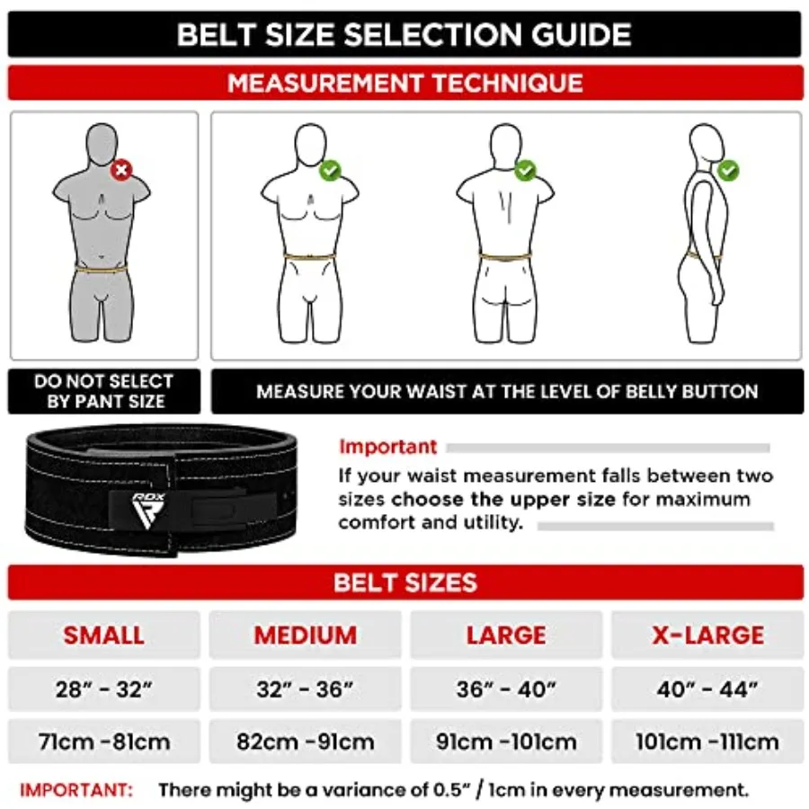Leather Weight Lifting Belt 10mm – IPL & USPA Approved Powerlifting Belt - close-up detail