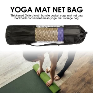 Yoga Mat Bag – Waterproof Oxford Carrier with Mesh Window
