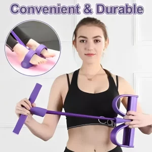 Resistance Band Set with Handles – 4 Tubes for Full-Body Home Training