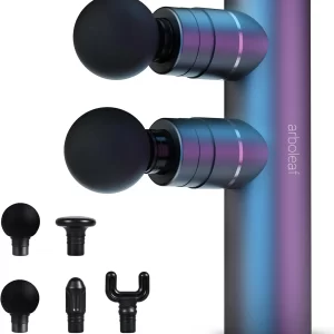 Dual-Head Massage Gun – Full-Metal Deep Tissue Percussion Massager