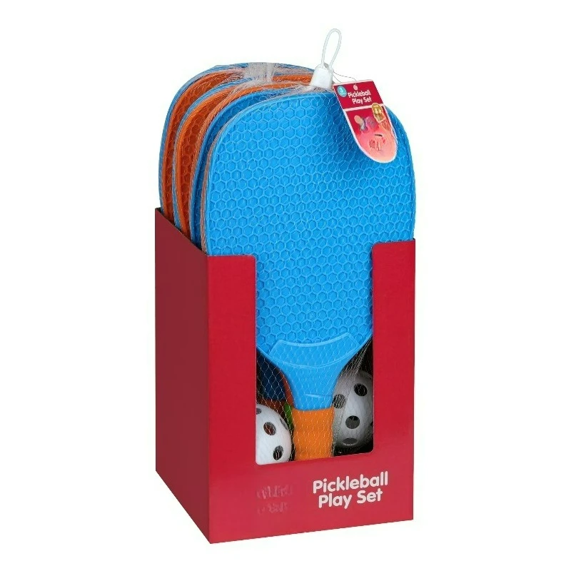 Pickleball Set – 2 Paddles & Ball Starter Kit for Beginners & Family Play - close-up detail