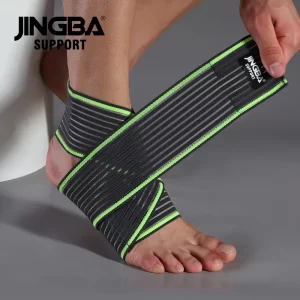 Elastic Ankle Support Bandage – Sports Strain Wrap & Guard