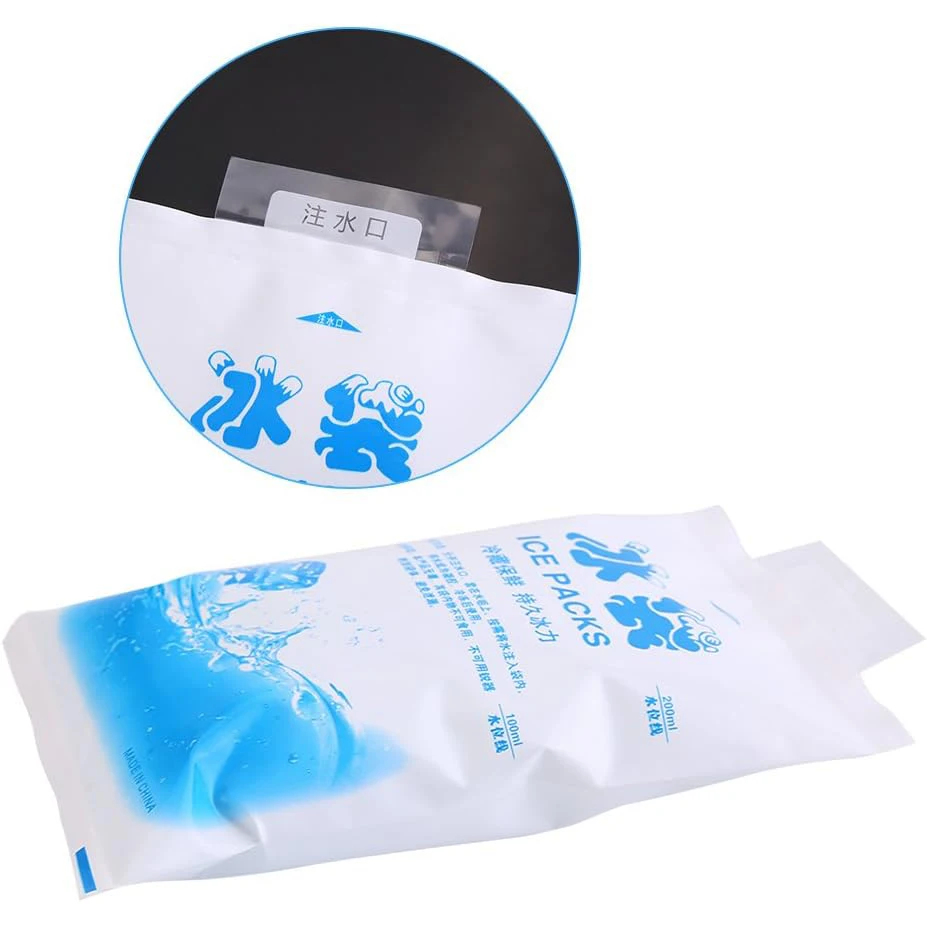 Reusable Gel Ice Packs 10-Pack – Hot & Cold Compress for Injuries - in use