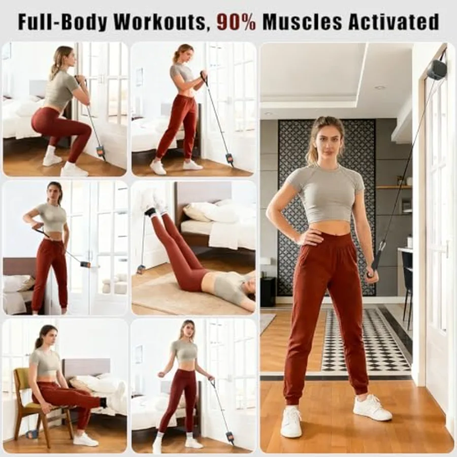 Resistance Band Bar System – Portable Barbell with Adjustable Tension - close-up detail