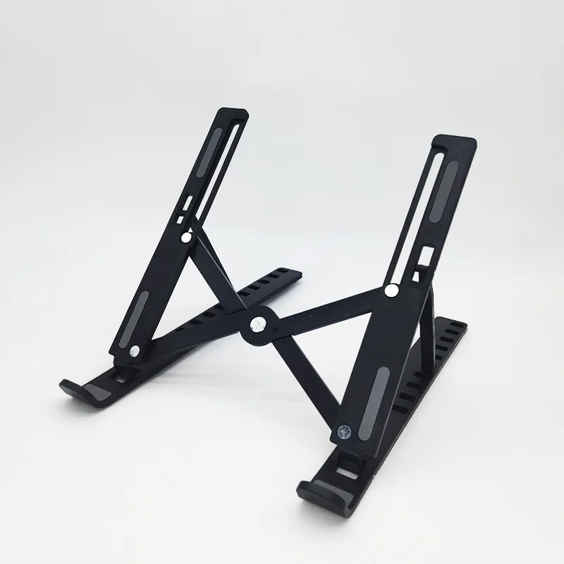 Adjustable Laptop Stand – Foldable, 10 Height Settings for Neck & Posture - detail view