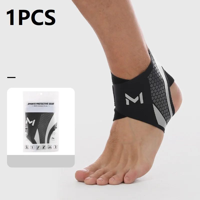 Ankle Support Brace & Plantar Fasciitis Night Splint – Compression Anklet - side view