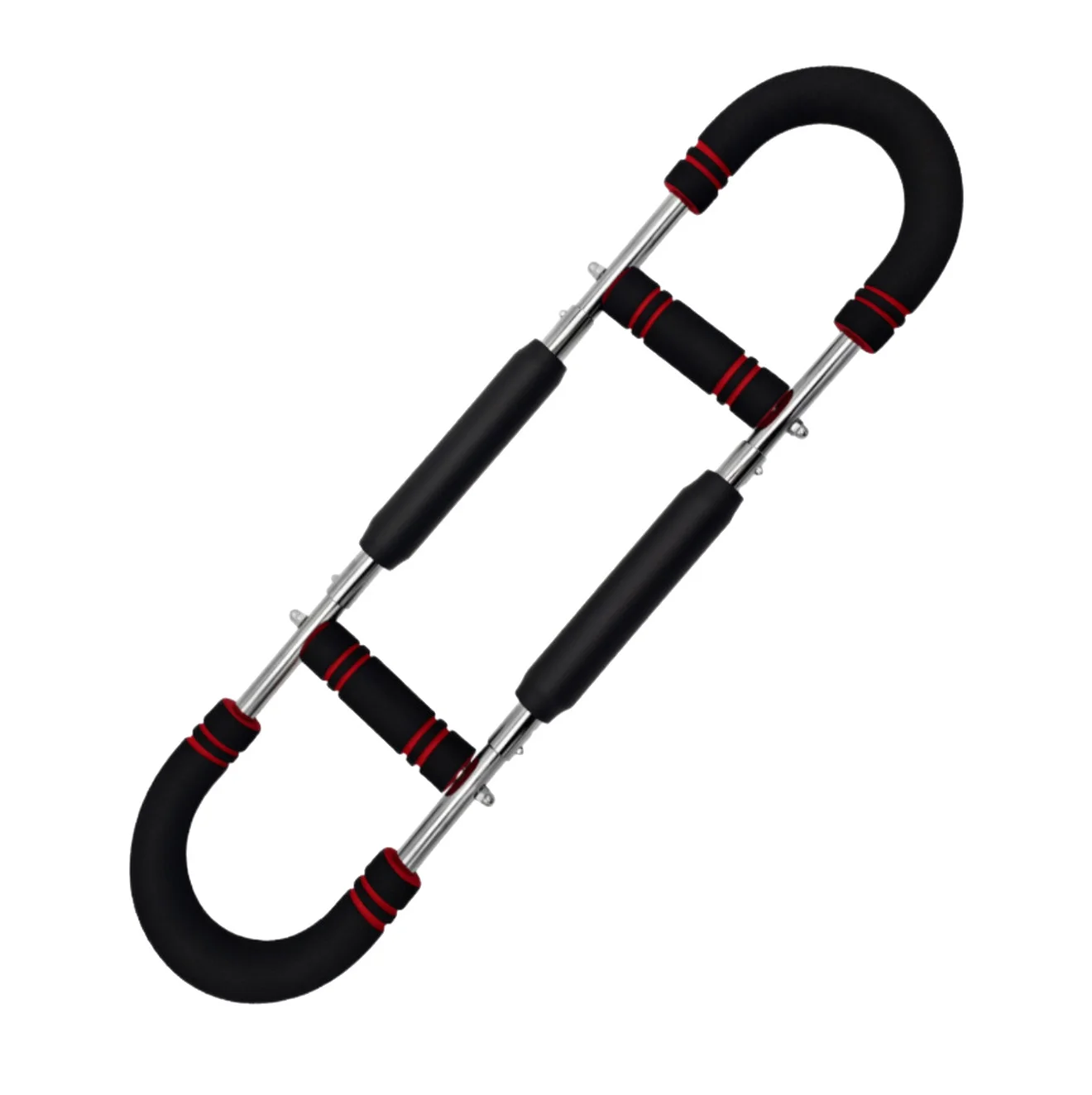 Adjustable Power Twister Bar & 40kg Hand Gripper – Steel Arm & Grip Trainer - packaging