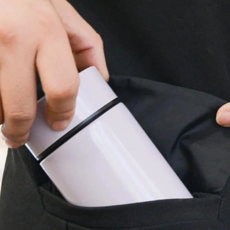 Smart Thermos Flask 200ml – Vacuum Cup with LED Temperature Display - size and dimensions