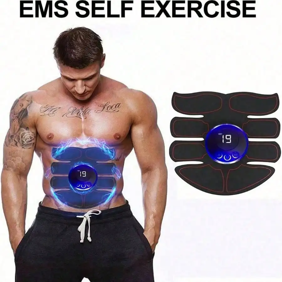 EMS Abdominal Muscle Stimulator – ABS & Arm Toning Trainer