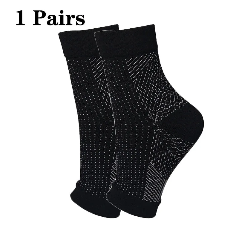 Foot Compression Sleeves – Graduated Circulation Socks for Swelling & Fatigue - view 19
