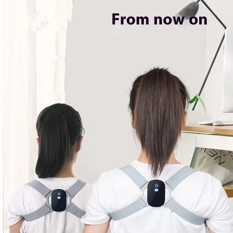 Smart Posture Corrector – Vibrating Back Brace with Rechargeable Reminder - alternate view