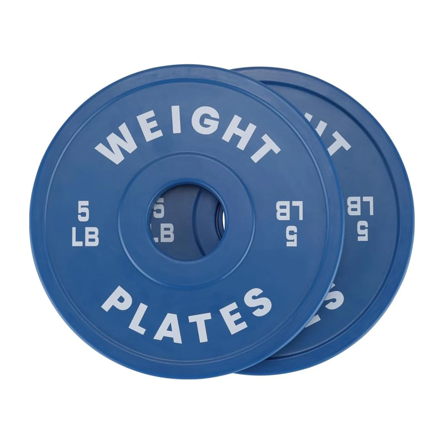 Fractional Weight Plates 1.25-10lb Pair – Micro Loading for Barbell Lifts - side view