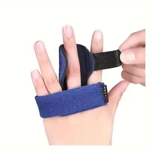 Adjustable Finger Splint – Support Brace with Fastening Strap