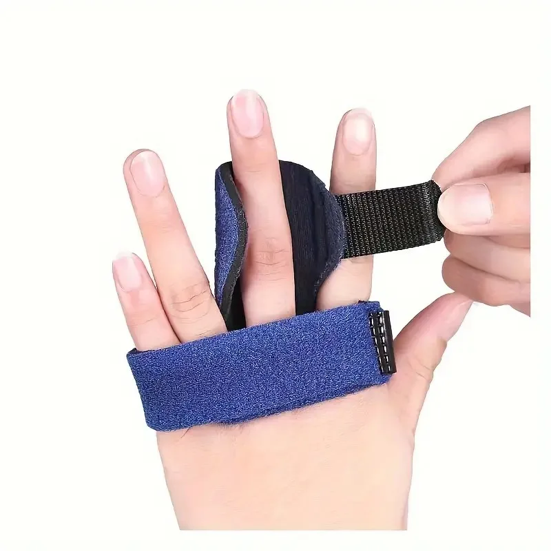 Adjustable Finger Splint – Support Brace with Fastening Strap