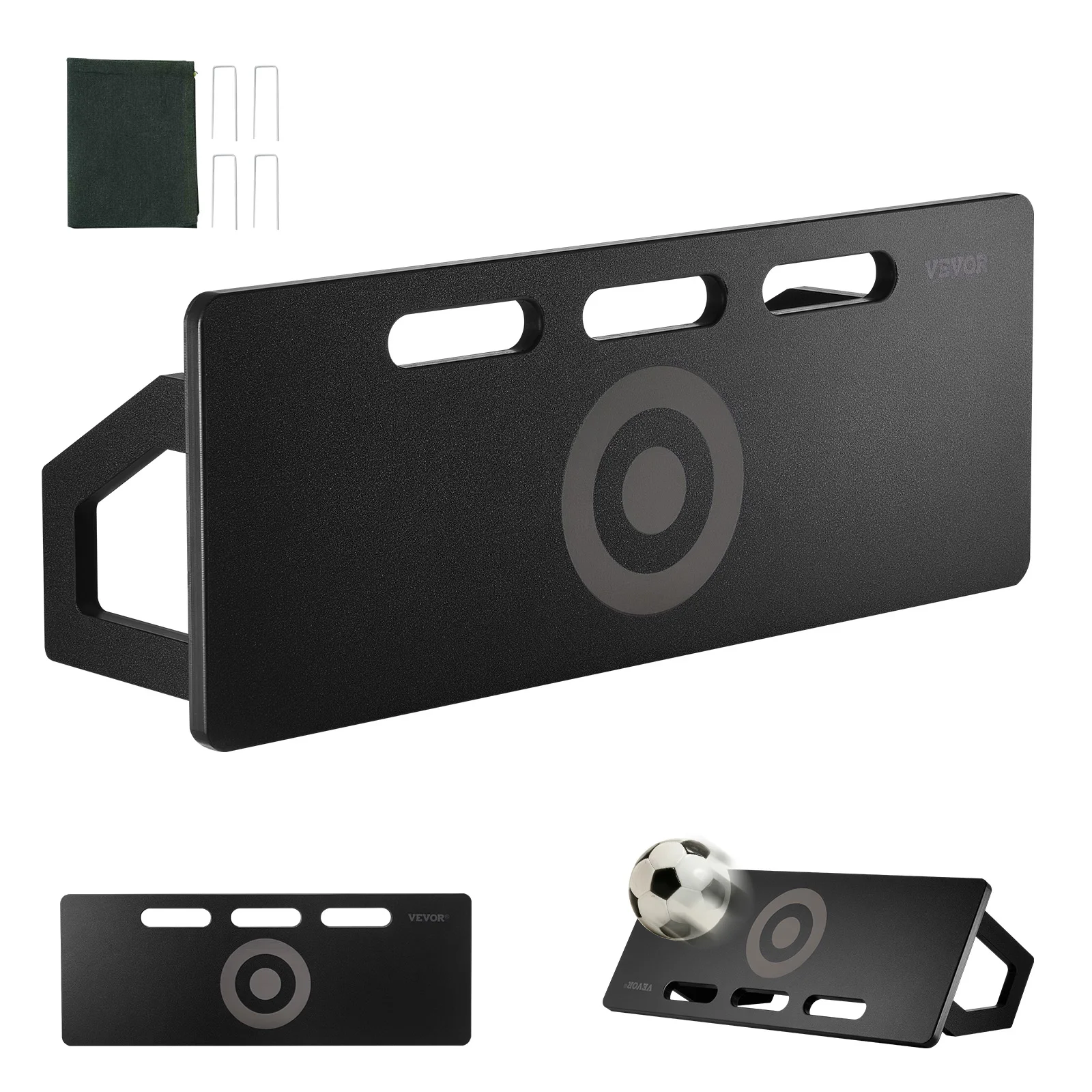 Soccer Rebounder Board – Portable Foldable Kickback Wall