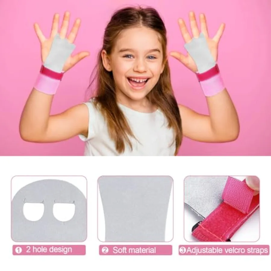 Gymnastics Hand Grips with Wrist Support – Palm Protection for Bar Work (2pcs) - in use