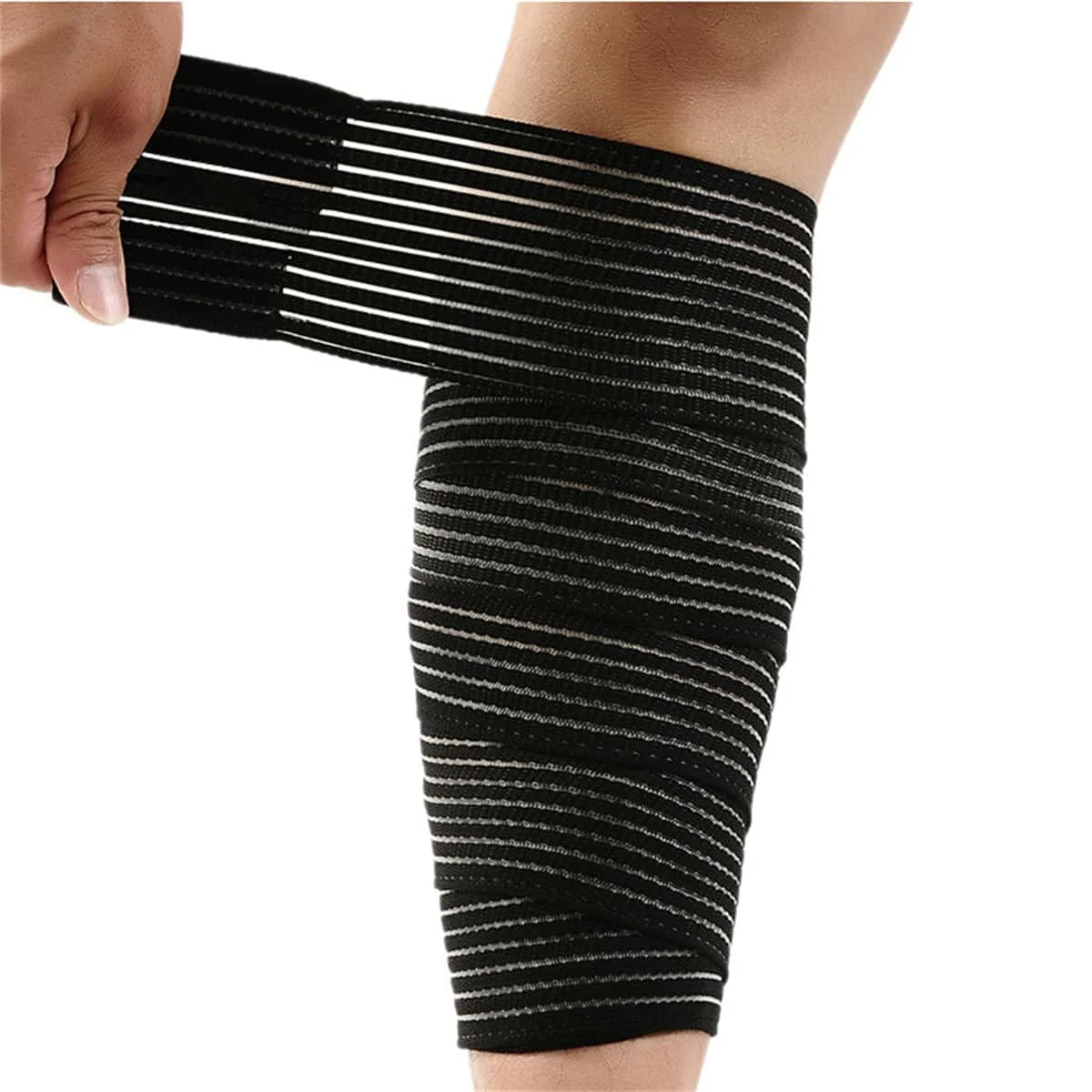 Self-Adhesive Knee Strap – Elastic Anti-Sprain Support Wrap - size and dimensions