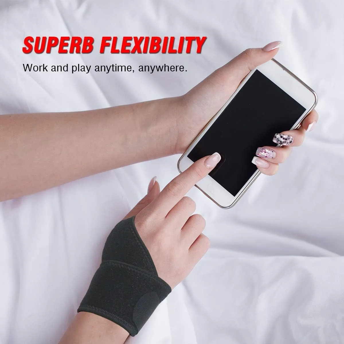 Adjustable Wrist Support Brace – Everyday Wrist Stabiliser - size and dimensions