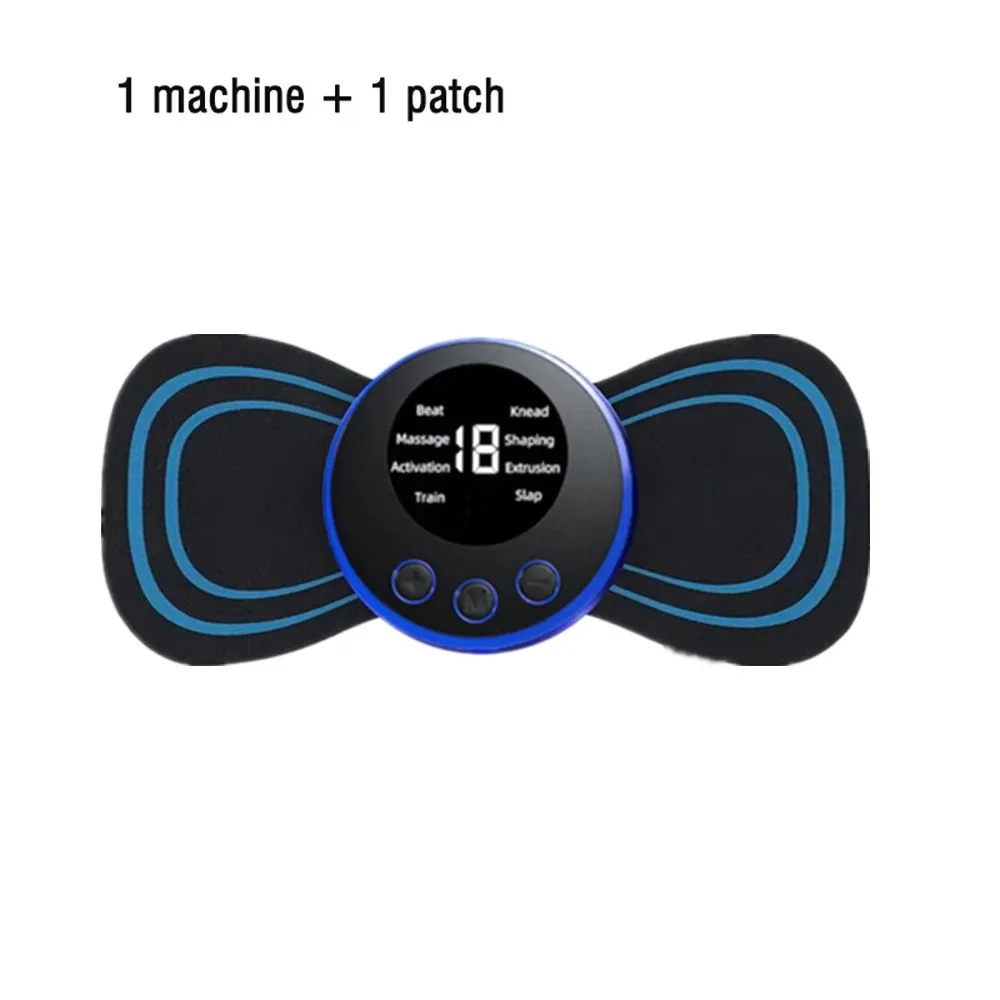 EMS Foot Massager Pad – Electric Body Massage Patch Kit - packaging