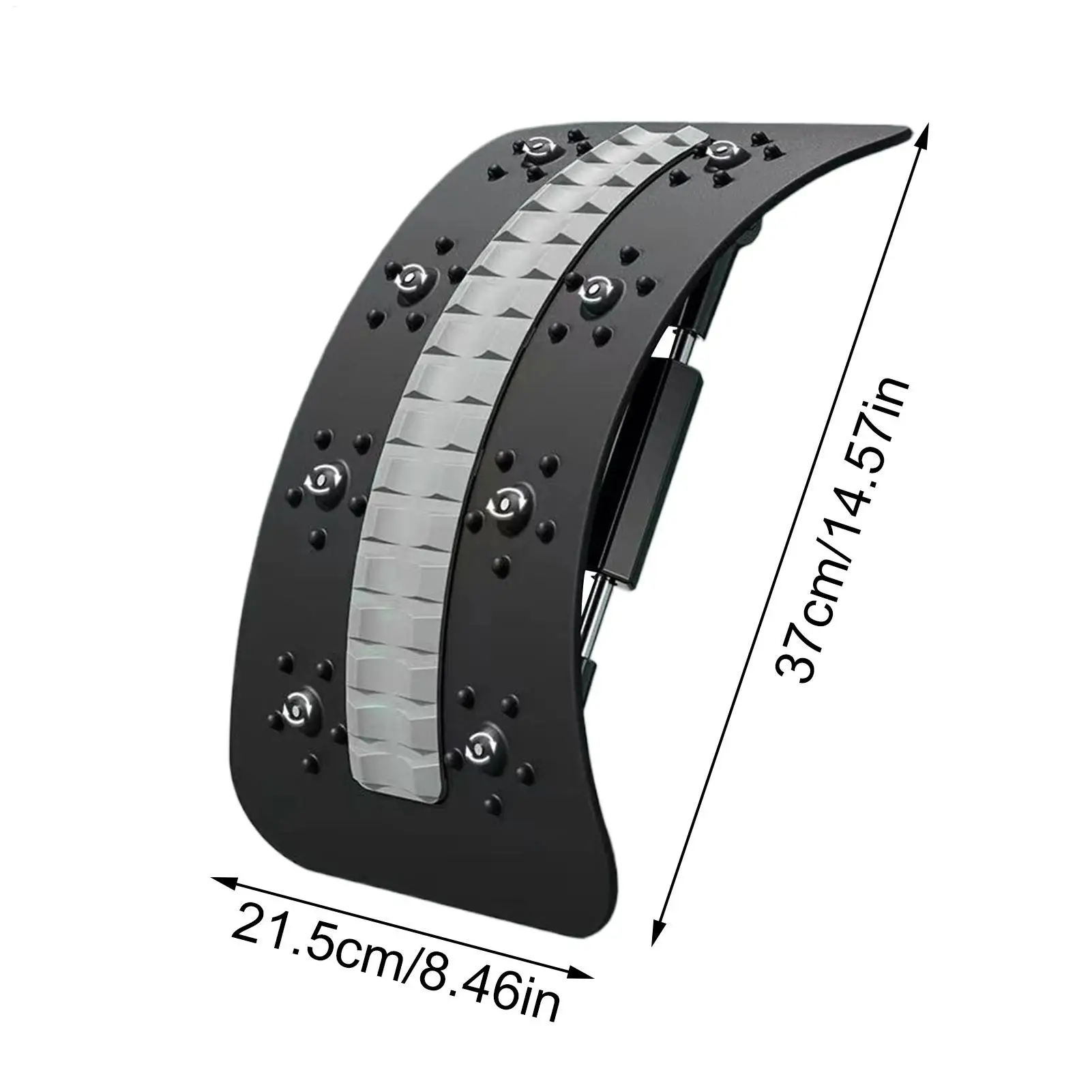 Back Stretcher Multi-Level Adjustable Massager Waist Neck Fitness Lumbar Cervical Spine - color options