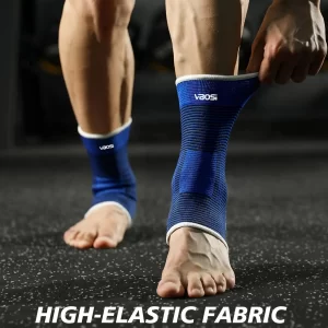Elastic Ankle Support Sleeves – Breathable Compression Braces, 1 Pair