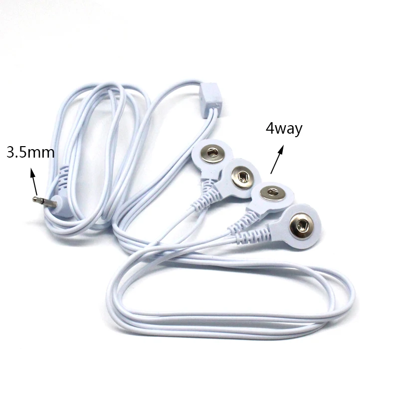 TENS Electrode Lead Wires – Replacement Jack Cables for EMS Units - packaging