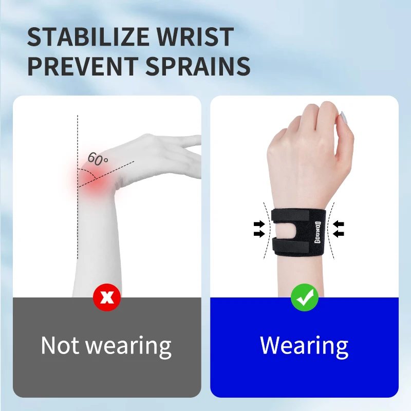 Weightlifting Wrist Wraps - Gym Wrist Support Straps for Pressing & Overhead Work - alternate view