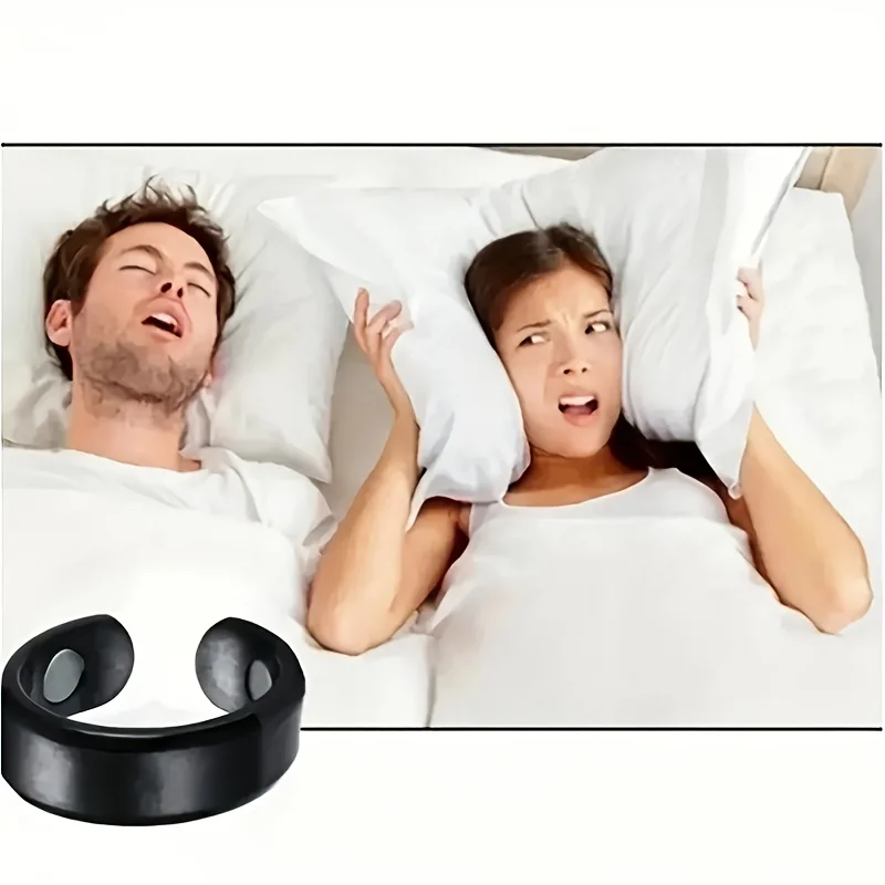 Acupressure Anti-Snoring Rings 3-Pack – Battery-Free Bedtime Ritual for Better Sleep - color options