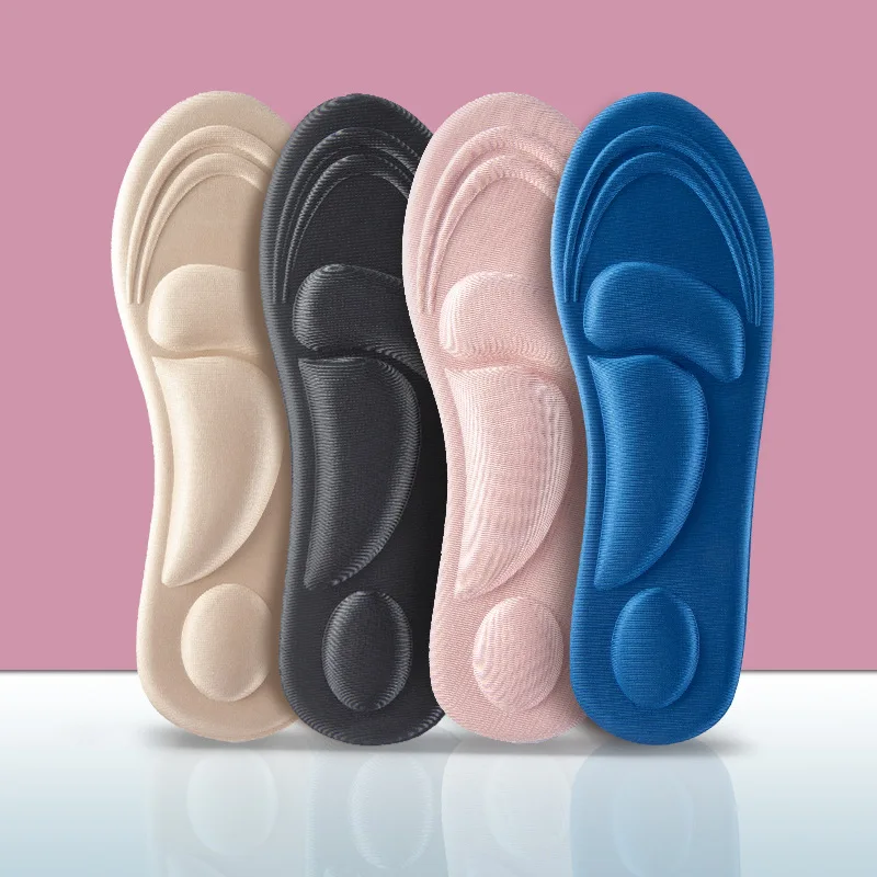4D Memory Foam Sport Insoles – Arch Support for Plantar Fasciitis - close-up detail