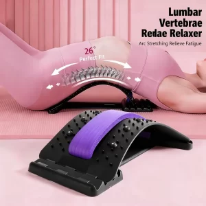 Lumbar Back Stretcher – Multi-Level Back Stretching Board